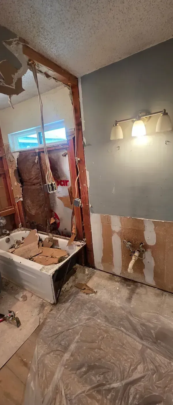 Bathroom Remodel before remodel by BNB Concepts