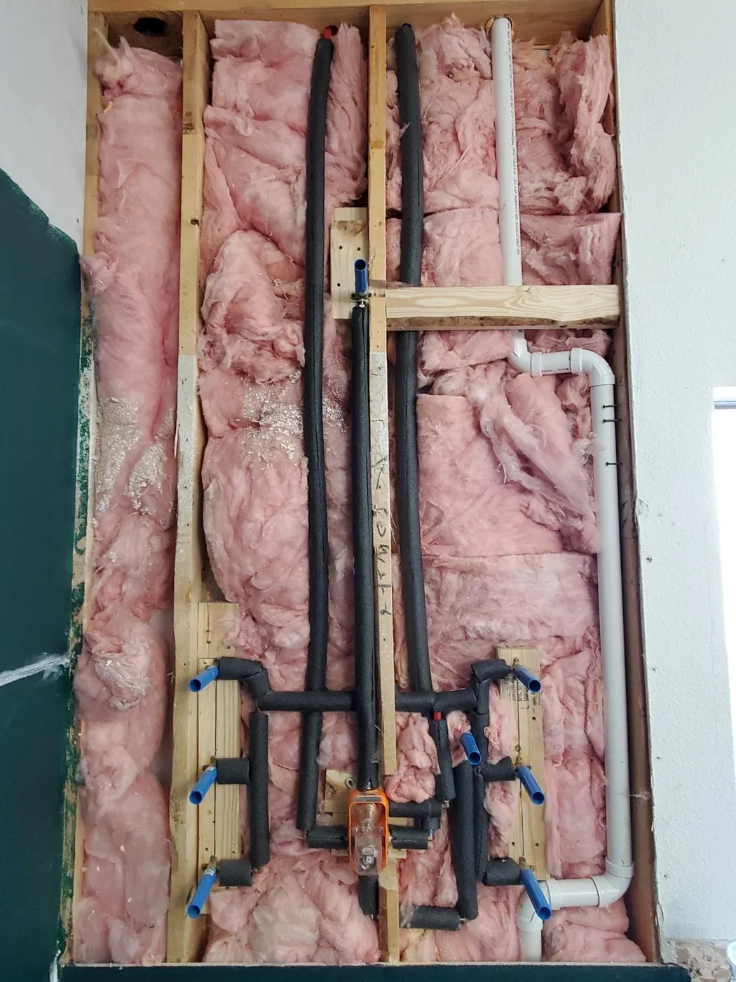 Insulated Plumbing Rough-In by BNB Concepts