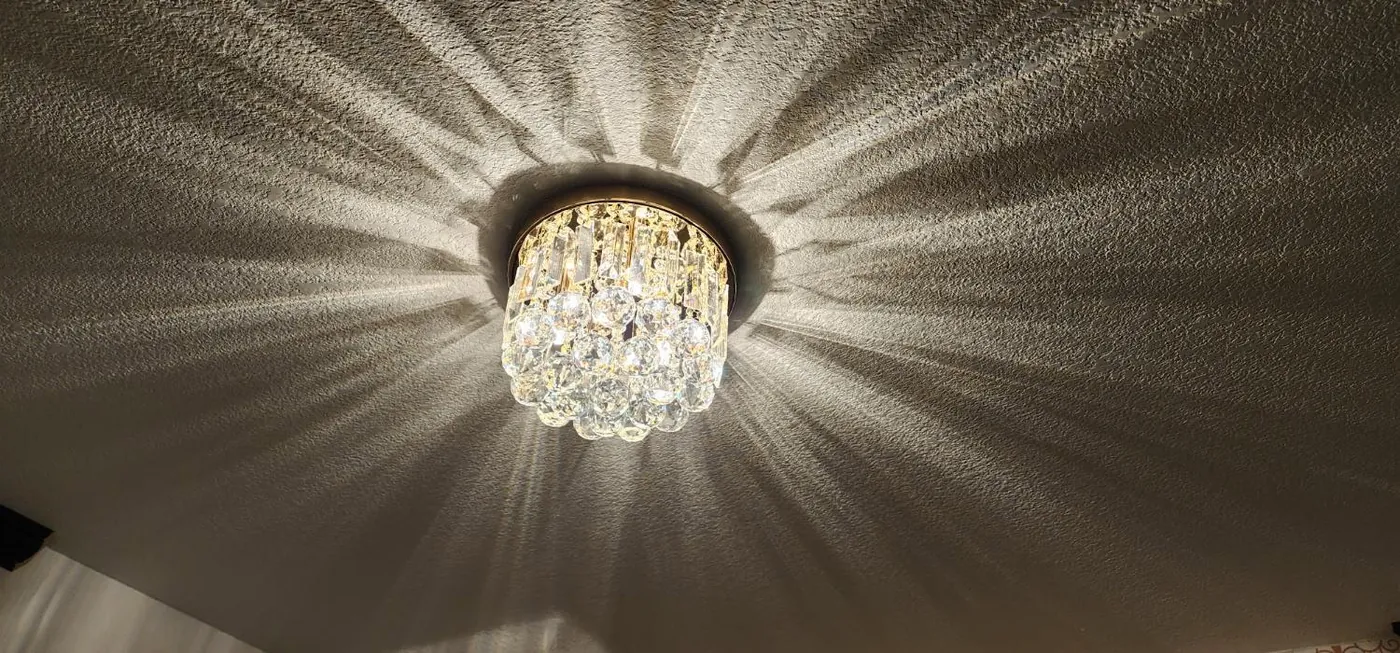 Crystal Flush-Mount Fixture by BNB Concepts